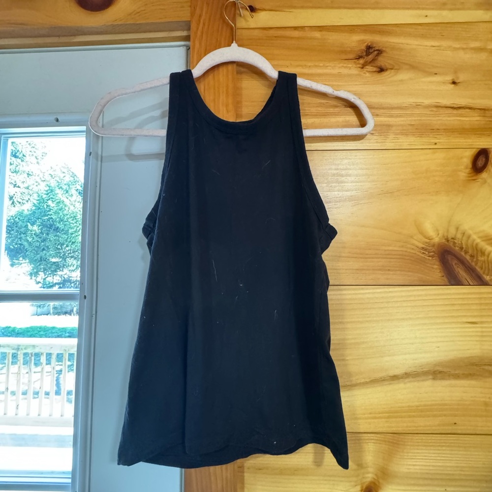 American Eagle Outfitters Black Sleeveless Tank Top